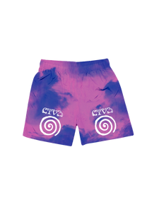 CTV3 SWIM TRUNKS, TIE DYE