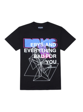 ERYS: TOUR T-SHIRT, BLACK