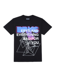 ERYS: TOUR T-SHIRT, BLACK