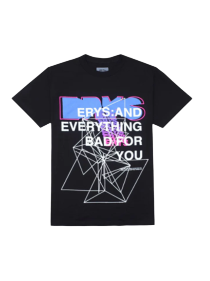 ERYS: TOUR T-SHIRT, BLACK